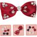 Beaupretty Hair hair clip hair bows for women Hair Bow Clips rhinestone hair barrettes hair ornaments for women headwear for women Girl Hair Accessory bow tie Headgear Acetate sheet Tie - Buy Online on GoSupps.com