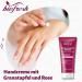 Biofresh cosmetics Via Natural hand cream velvety touch with pomegranate and rose panthenol resveratrol anti-aging hand cream 50 ml - Buy Online on GoSupps.com