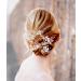 Edary Bridal Wedding Flower Hairpins - Pearl Jewelry & Silver Hair Clips for Women & Girls (5 Pack) | International Shipping - Buy Online on GoSupps.com