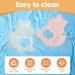 J QUATTUOR Soothing Baby Teething Relief Toys - Non-BPA Silicone Teethers for Infants 3+ Months - Gum Pain Relief - Soft, Lightweight, Squirrel Design (2 Pcs) - Buy Online on GoSupps.com