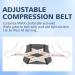 Professional Lower Back Brace - Pain Relief Support Belt for Men & Women | Breathable Lumbar Support with 7 Stays & Adjustable Straps (Medium Black - Buy Online on GoSupps.com