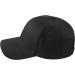 Black Adjustable Baseball Cap for Men and Women - Low Profile Solid Dad Hat - Buy Online on GoSupps.com