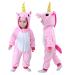 Doladola Baby Boy's Girl's Rompers Animal Hooded Onesie Toddler's Jumpsuits Autumn Winter Outfits 3 5-4 5 Years Pink Unicorn
