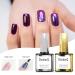 10ml No Wipe Gel Base and Top Coat Set - Long Lasting Clear Nail Varnish for Glossy Shine - Buy Online on GoSupps.com