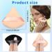 Willight 6 Pieces Triangle Makeup Powder Puff - Washable & Reusable Beauty Sponges for Loose Powder Foundation - Perfect for Dark Complexion (3 Black) - Buy Online on GoSupps.com