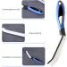 Narrow Gap Cleaning Brush Window Groove Cleaning Brush Hard Bristle Bathroom Scrubber Comfortable Grip - Buy Online on GoSupps.com