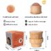 Natural Himalayan Salt Massage Ball - Muscle Roller for Back Shoulders Neck & Body Relaxation | Stress Relief Massage Stones - Buy Online on GoSupps.com
