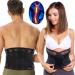 ZWEBY 3XL-5XL Adjustable Double Pull Lumbar Support Belt | Breathable Mesh Back Brace for Pain Relief - XXL Size - Buy Online on GoSupps.com
