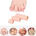 10 Pcs Silicone Toe Protectors - Callus Cushion Gel Toe Caps for Pain Relief and Friction Reduction - Buy Online on GoSupps.com