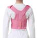 Back Posture Corrector Shoulder Lumbar Wasit Support Correction for Kids Teens Straighten Upper Belt Pink S Size