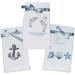 Luxury Ocean Themed Dolphins Fingertip Towels - 6-Piece Set 12x20 Inches - Buy Online on GoSupps.com