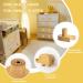 Ortviai 8-Piece Children's Wardrobe Set | Wooden Clothes Hooks & Antique Handles | Durable Kids Furniture - Buy Online on GoSupps.com