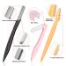 14 in 1 Professional Eyebrow Razor Kit for Women - Dermaplane Face Razor, Trimmer, Shavers, Tweezers, Scissors & More - Buy Online on GoSupps.com