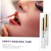 AUTSUPPL 3pcs Makeup Bottle Mascara Tube and Brush Empty Lip Balm Bottle Mascara Sample Bottle Golden Plastic - Buy Online on GoSupps.com