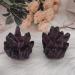 Home Decor 400-800g Natural Violet Quartz Crystal Cluster Crystals raw Gemstone for Home&Office Decoration fengshui Gifts Natural Crystal (Size : 500-600g) - Buy Online on GoSupps.com