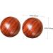 Partykindom 4-Piece Solid Wood Baoding Balls for Hand Massage & Fitness Chinese Roller Massage Balls for Health & Relaxation - Buy Online on GoSupps.com