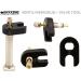Presta Valve Replacement Set: Insert Key Cap & Adapter for Tubeless MTB - SCLAVERANDEN International Shipping - Buy Online on GoSupps.com