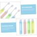 JECOMPRIS Travel Toothbrush Set - Collapsible Adult Toothbrushes with Bristles for Effective Cleaning | Perfect for International Travel - Buy Online on GoSupps.com