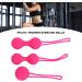 3 Pcs Kegel Training Balls Silicone Kegel Balls Female Pelvic Floor Muscle Trainer Muscle Contraction Trainer for Postpartum Repair Bladder Control Muscle Tightening - Buy Online on GoSupps.com