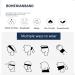 Lins Liliana Outdoor Sports Headband - Elastic Sweatband Hairbands for Jogging Hiking & Cycling - Dark Blue Summer Bandana - Buy Online on GoSupps.com