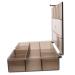 PopetPOP box scissors shearing box hairdressing box hair tool case plastic container for hairdressing hairs hair feast clips organizer scissor block holder hairdressing box p.s hair accessories comb