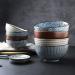 Japanese Style and Wind Retro Tableware Ceramic Rice Soup Bowl Home Underglaze Tableware -3 Styles 3 Sizes for Catering and Home Kitchenware (Color : C Size : 15.2 * 8CM) 15.2*8CM C - Buy Online on GoSupps.com