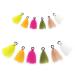 Riverrruns Yarn, Foam Indicator Hand Tied Floating Fly Fishing Nymphs & Dry Fly Fly Fishing Foam Nymph& Dry Fly Combo D: 6colors 12pc, Yarn Indicator