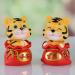 FOMIYES 7 Pcs Year of The Tiger Bobble Head Ornament Lip Gloss Office Red Resin Cute Red 1x7pcs 6X6X9.5CMx7pcs - Buy Online on GoSupps.com