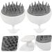 Marmerdo 2-in-1 Shampoo & Scalp Massage Brush - Silicone Hairbrush for Peeling & Scalp Care | Durable Wear-Resistant - Buy Online on GoSupps.com