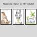 Dinosaur Set of 3 Unframed Poster Prints with Quote for Baby Nursery Decor - Roar A4 - Buy Online on GoSupps.com