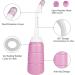 Topquafocus 12oz Perineal Bottle - Portable Postpartum Care & Travel Bidet Sprayer for Women | Essential Recovery & Cleaning After Birth - Buy Online on GoSupps.com