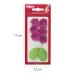 Buy Decorative Magic24 Edible Flowers for Cakes - 8 Pieces 4 Colors Vegetarian Sugar Flowers & Leaves - Buy Online on GoSupps.com