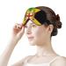 Jamaican Coat of Arms Flag Eye Mask - Funny Soft Blindfold for Sleeping & Travel | Adjustable Strap - Buy Online on GoSupps.com