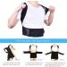 Corrector Back Brace Double-Layer Breathable-Adjustable Waist Support Lumbar Belt Back Straightener for Upper Back Pain Relief Back (Color : Black Size : X-Small) (Black X) - Buy Online on GoSupps.com