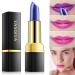 MEICOLY Blue Shimmer Color Changing Lipstick - Long Lasting Nutritious Lip Balm - Moisturizing Lip Care for Women - Buy Online on GoSupps.com