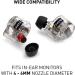 Eartune Fidelity U Ellipse-Shape Silicone Tips - Medium Size | 3 Pairs - Buy Online on GoSupps.com