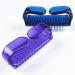 Handle Grip Nail Brush Nail Hand Fingernail Scrubbing Cleaning Brush For Toes Nails Cleaner Pedicure Brushescolor:PurpleUseful and Professional - Buy Online on GoSupps.com