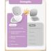 Wobsion Travel Magnifying Mirror with Light 1x/10x LED Compact Mirror - Dimmable 2-Side Illuminated Makeup Mirror, Rechargeable Handheld Pocket Mirror - Gifts for Women (Purple) - Buy Online on GoSupps.com