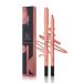 KISSIO Lip Liner,Creamy Lip Liner Pencil,Long Lasting Lip Liner with Sharppens,Matte Lip Liner Smooth and Soft,Non-Dry,Easy to Use,Cruelty free,0.02 oz(01#Touch me)
