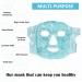 Buy Kuirunx Cooling Gel Facial & Eye Mask - Reusable Hot-Cold Compress for Dark Circles Dry Eyes & Headaches | Fast International Shipping - Buy Online on GoSupps.com