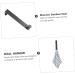 Uonlytech Clothes Rack 2pcs Door Hook Wall Mounted Clothes Hanger Towel Valet Towel Hanger Punch- Hook Bedroom Door hat Towel Holder 21x4.5cm Black - Buy Online on GoSupps.com