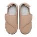 KAFTKO Adjustable Slippers Shoes for Swollen Feet Diabetic Edema Velcro Shoes Suitable for Plantar Fasciitis Bunions Arthritis Small Beige