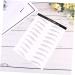 FOMIYES 2 Pairs Makeup Decals Eyebrow Artificial Eyebrow Patch Eyebrow Stickers 6d Disposable Makeup Tools - Buy Online on GoSupps.com