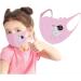 Buy Deholifer Kafter Muschaft Rosa Waschial Minis & Noses Country Christmas Cotton Fabric Masks - Adjustable Half Face Scarf for International Shipping  - Buy Online on GoSupps.com
