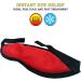 Microwavable Eye Mask Reusable Thermal Eye Compress Pad Hot Cold Treatment Natural Flaxseed Filling Relief from Dry Eyes Migraines Soothes Hangover - Buy Online on GoSupps.com