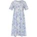 Summer Dresses for Women 2023: Elegant Loose Print V-Neck Dress with Pockets | A05-purple, XX-Large - Buy Online on GoSupps.com