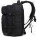 45L Military Tactical Backpack - Large Army 3 Day Assault Pack - Molle Bag in Black - Buy Online on GoSupps.com