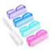 Handle Grip Nail Brush, Senignol 5Pieces Hand Fingernail Brush Cleaner Scrubbing Kit for Toes and Nails Men Women (Multicolor) Blue