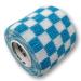 Lisacare Elastic bandages - 4 rolls 5cm wide - Vetflex adhesive association for pets & horses - cohesive self -adhering elastic - huge color & motif selection (caro blue) Karo Blau 4er set