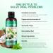Coconut Oil Pulling Mouthwash - Mint Flavor Alcohol-Free Teeth Whitening & Tongue Scraper Set for Fresh Breath - Buy Online on GoSupps.com